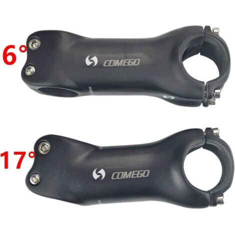 Potence Grey Label entièrement en fibre de carbone pour vélos de route et VTT, guidons de 6 et 17 degrés, en stock. (1/5)