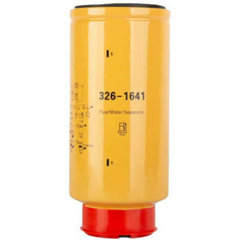 Élément filtrant séparateur huile-eau 326-1641 BF9903-S PP550900, adapté à Caterpillar. (1/5)