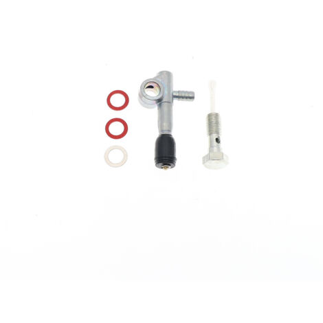 Pompe à essence à petite vanne rotative pour moto, compatible avec MBK AV7, quad, VTT, cross et autres véhicules tout-terrain. Zinc (1/2)