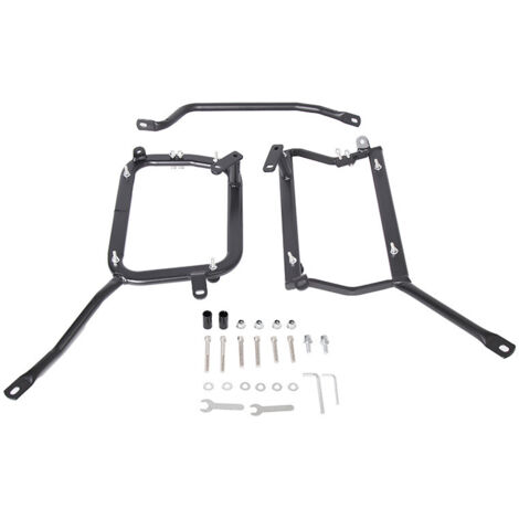 Convient pour Benelli 502X, cadre latéral Jinpeng, support de cadre latéral en acier au carbone, support de pot d'échappement. (1/5)