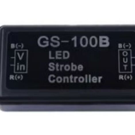 Contrôleur d'éclairage de véhicule GS-100B, contrôleur de freinage surélevé, contrôleur de clignotement continu des feux arrière (1/5)