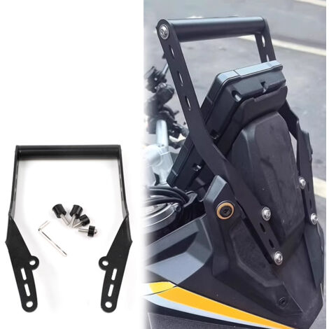 Compatible avec KOVE 800X : support de navigation pour téléphone portable modifié, support de pare-brise et support d’extension.