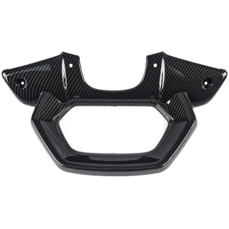 Cache-instruments texturé en fibre de carbone pour la nouvelle moto NMAX 2025. (1/2)