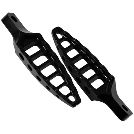 Accessoires pour motos Harley-Davidson : pédales à 45 degrés avec picots et repose-pieds en escalier pour Harley-Davidson 883 Dyna Softail. (1/4)