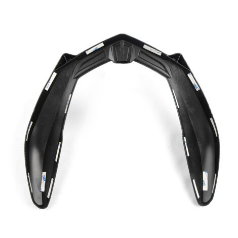 Compatible avec les NMAX155 (2020-2024) : porte-bagages arrière modifié en fibre de carbone texturée, carrosserie en plastique imprimée par transfert d'eau. (1/2)