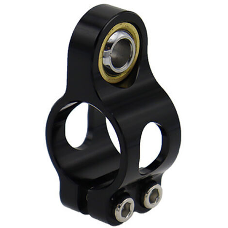 Bague de retenue de code pour adaptateur d'amortisseur de cadre de règle en titane pour moto Haipo Ölins, pièces de modification de barre stabilisatrice cylindrique (1/3)