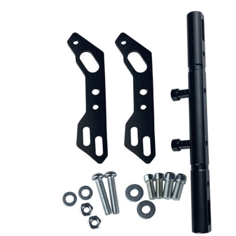 Pièces de modification pour rétroviseur de moto électrique : barre transversale, guidon, barre stabilisatrice, support de rétroviseur, rallonge et support de renfort (1/4)