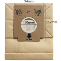 ZMO1510/1511/ZMO1530/ZC1120/Z1480 Vacuum Cleaner Accessories: Dust Collection Bags, Trash Bags, Paper Bags