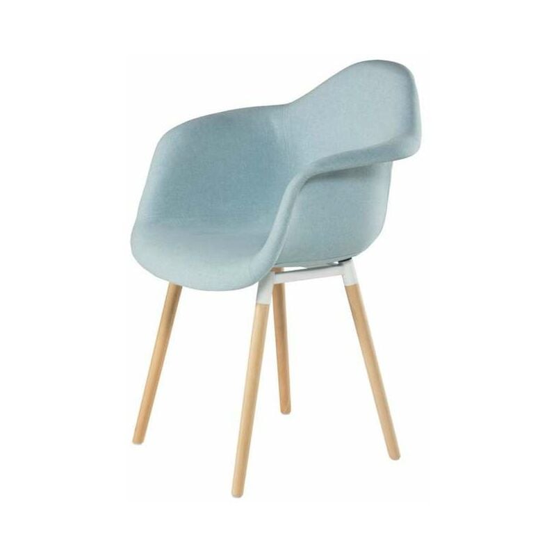 Sillon Winter acabado blanco 62cm(ancho) 85cm(altura) 56cm(fondo) Color AZUL