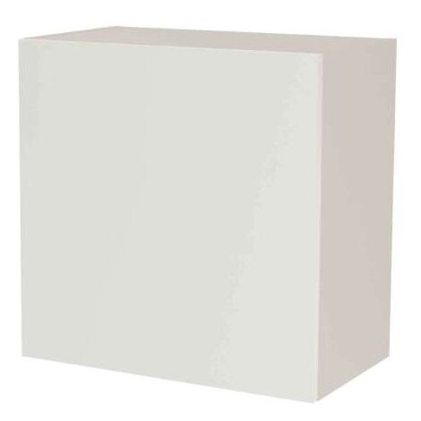 Altillo con una puerta acabado en color blanco mate, 60 cm(alto)60 cm(ancho)35 cm(largo) (1/4)