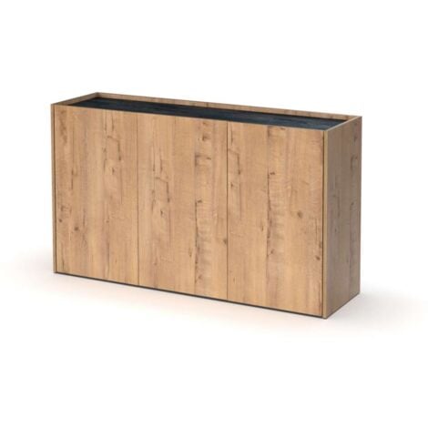 Aparador 3 puertas Irati acabado color roble gold, 80cm(alto) 140cm(ancho) 40cm(largo)