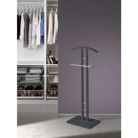 Galán 372 herraje cromo satinado lacado azabache, 111 cm(alto)46 cm(ancho)28 cm(largo)