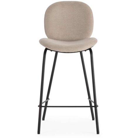 Pack de 2 taburetes modelo Coro acabado beige, 94cm(alto) 43cm(ancho) 54cm (largo) (1/4)