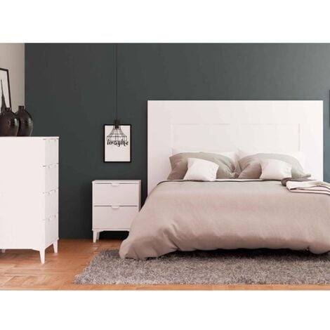 Comoda 4 cajones en acabado blanco 98 cm(alto)80 cm(ancho)48 cm(largo)
