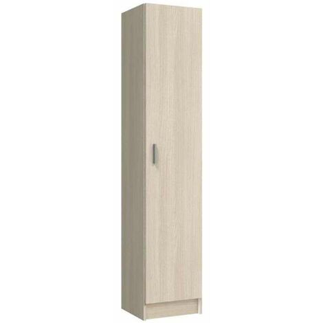 Armario multiusos Milan en roble, 37.2 cm(ancho) 180 cm(altura) 37 cm(fondo)
