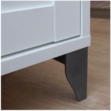 Mueble de baño con lavabo cerámico Toscana acabado color blanco 95 cm(alto)85 cm(ancho)47 cm(largo)