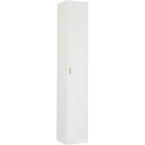 Armario multiusos en color blanco Turin 40 cm(ancho) 180 cm(altura) 35 cm(fondo)