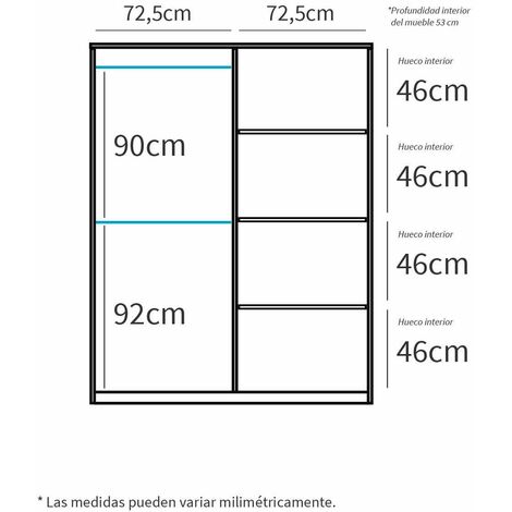 Habitdesign Cajonera, Cómoda con Tres cajones, Acabado en Blanco Mate,  Dimensiones: 60 cm (Ancho) x 57 cm (Alto) x 44 cm (Fondo)