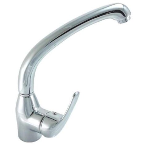 Grifo monomando Croacia en color cromo 27,9 cm(alto) 17,5 cm(largo) (1/2)