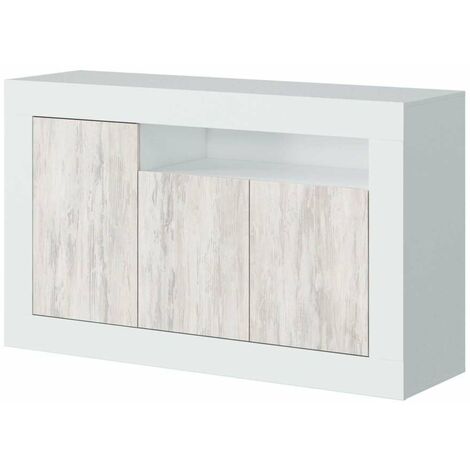 Aparador Teho 3 puertas y hueco superior. 87 cm (alto) x 144 cm (ancho) x 42 cm (prof.)