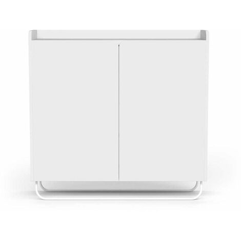 Recibidor zapatero 2 puertas modelo 526 acabado blanco, 87 cm (alto) x 90 cm (ancho) x 25.5 cm (prof.)