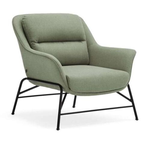 Butaca modelo Sadira acabado gris verdoso, 84cm(ancho) 87cm(alto) 88cm (largo)