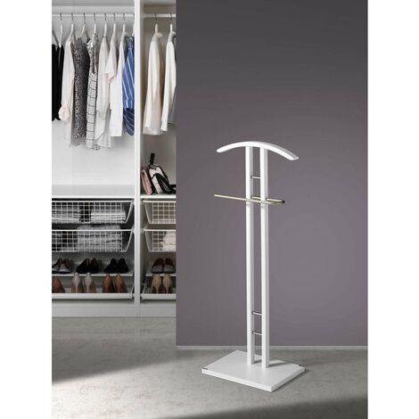 Galán 372 herraje cromo satinado lacado blanco, 111 cm(alto)46 cm(ancho)28 cm(largo)