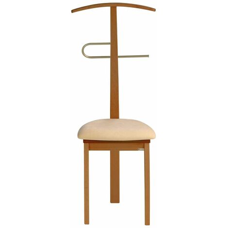 Galán 364 con asiento herrajes cromado satinado lacado en cerezo, 108 cm(alto)46 cm(ancho)44 cm(largo)
