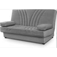 Sofá cama Lourdes en tela gold gris. 190cm(ancho) 100cm(fondo) 100cm (alto)