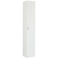 Armario multiusos en color blanco Turin 40 cm(ancho) 180 cm(altura) 35 cm(fondo)
