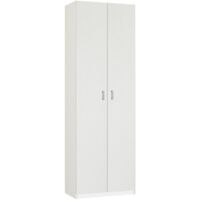 Armario multiusos en color blanco Turin 60 cm(ancho) 180 cm(altura) 35 cm(fondo)
