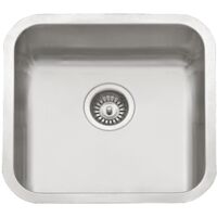 Fregadero de un seno en inox Mónaco 20 cm(alto) 50 cm(ancho) 45 cm(largo)