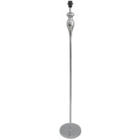 Pie para salón modelo Devon acabado cromo sin pantalla 143 cm(alto)25 cm(ancho)25 cm(largo)