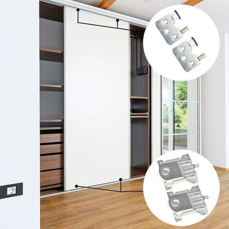 CCYKXAA 2 Pièces Roulette Porte Coulissante Placard, Armoire Poulie Porte Coulissante Pieces De Meubles De Roue Convexe Rempla 92567919