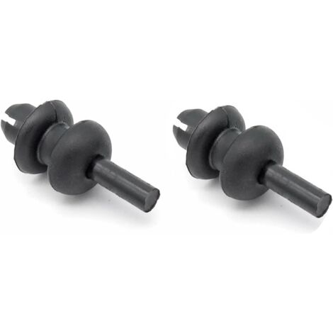 Lot de 2 fixations agrafes plage arrière, clips chaine de corde Citroën C2, C3, C4, DS3, Xsara Picasso, Saxo, Xantia, XM, Corsa, Peugeot 106, 205, 206, 207, 208, 306, 307 et 308 OEM 699218