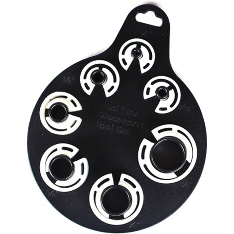 Kit d'outils de démontage de tuyau CVC 7 pièces générique pour voiture, climatiseur, conduite, accessoires de réparation, huiles alternatives pratiques, kit d'outils de déconnexion (1/5)