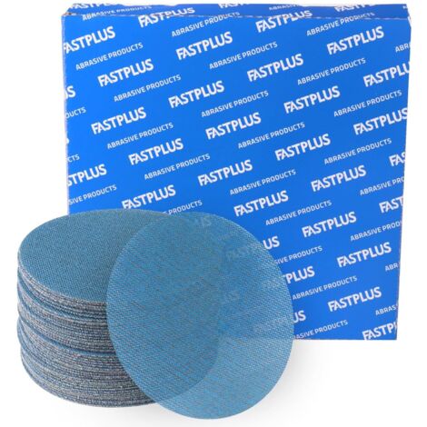 40 Pièces Disques Abrasifs 125mm Grain 220 Papier à Poncer en Filet Céramique, Fixation Autoagrippante Disque à Poncer Papier de Verre pour Ponceuse Orbitale, Ponçage Sans Poussière Bois Métal Mur