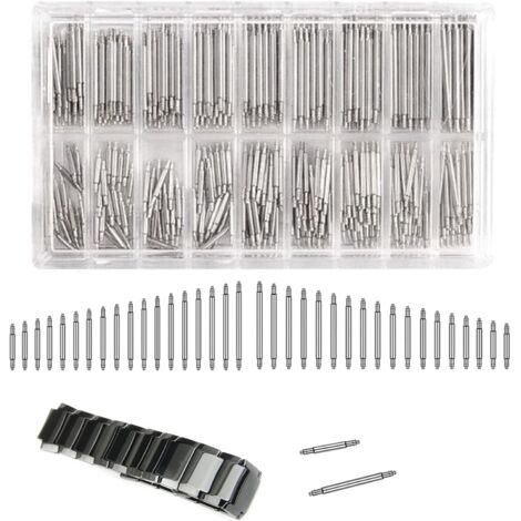 Barrettes à Vis En Acier Inoxydable Argent Pour Bracelet De Montre - Diamètre 1,5mm - Lot