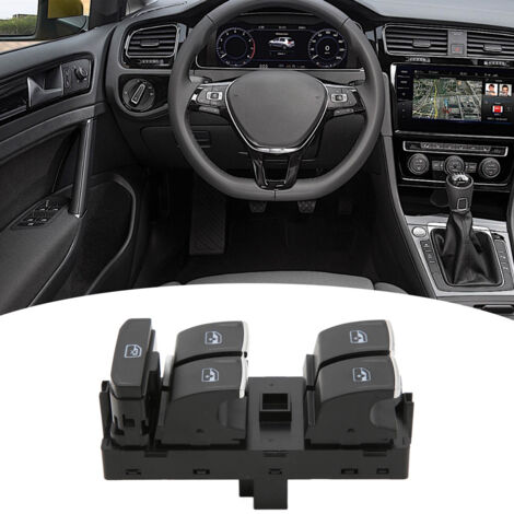 Interrupteur De Vitre Avant Conducteur Pour Ford Ranger 1995-2007 - Noir, Neuf