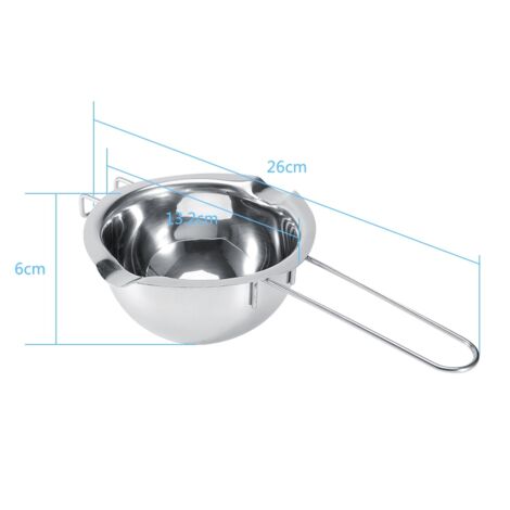Mini Casserole à Sauce / Beurre 500 Ml Acier Inoxydable 304 - Induction, Gaz, Électrique - Avec Échelle Température
