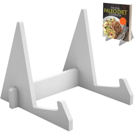 LDBKLGHJ Support De Cartes Postales Multifonctionnel - Présentoir Robuste Pour Photos, Livres, Assiettes - Lot De 4 Noir Et Or