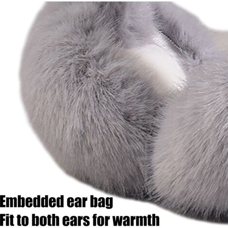 Cache-Oreilles D'hiver Plus Chauds Pour Dames Femmes Cache-Oreilles Chauds