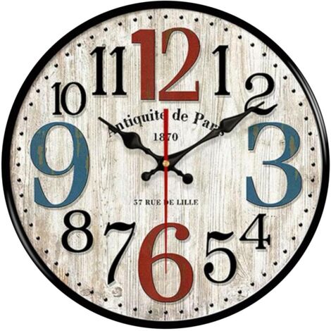 Horloge Murale Lumineuse Silencieuse de 30cm Pendule Murale Fluorescente sans Tic-Tac Horloge Décorative pour Cuisine, Bureau, Chambre à Coucher | Leroy Merlin Horloge Murale Lumineuse Silencieuse de 30cm Pendule Murale Fluorescente sans Tic-Tac Horloge Décorative pour Cuisine, Bureau, Chambre à Coucher | Leroy Merlin