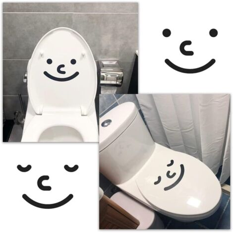 Stickers Décoratifs Fun Pour Abattant WC - Trump Box, Marque Osmose, Neuf Sous Blister