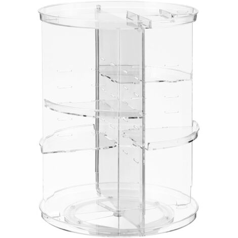 Présentoir De Porte-clés – Organiseur De Comptoir Rotatif, Support En Acrylique Léger | Porte-clés Portable Et Multifonctionnel, Support D'affichage Rotatif à 360 Degrés Pour Les Magasins, La Maison O