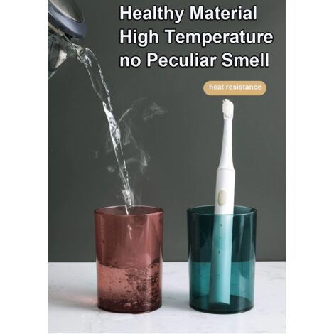 Gobelet à Brosse à Dents De Voyage Portable, Boîte De Rangement, Boîte De Rangement Anti-poussière Pour Brosse à Dents Et Dentifrice, Boîte De Rangement Pour L'extérieur, Voyages D'affaires, Maison