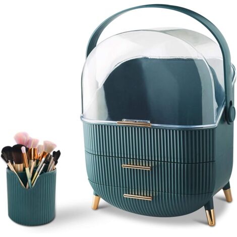 Boîte De Rangement Anti-poussière Pour Biberons - 31,5x25,5x25 Cm - Avec égouttoir Amovible - Idéal Voyage Et Maison - 3