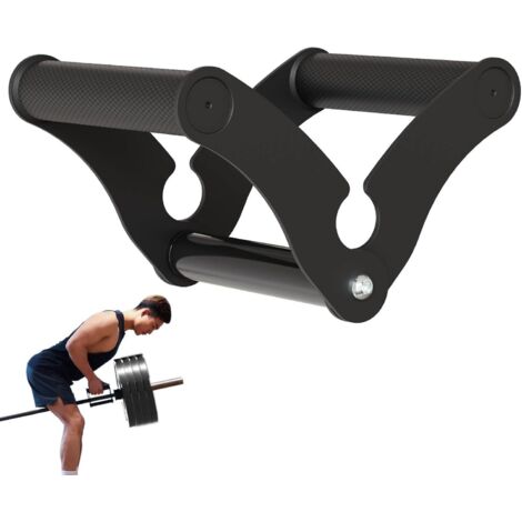 Kabalo Fixation Multi-Gym Poignée En V - Barre De Rangée Double Poignée Pour Câbles