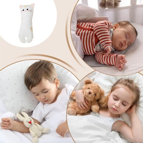Tétine Vibrante Pour Bébé – Aide Au Sommeil Portable Avec Vibrations Douces Et Sons Apaisants | Minuterie Réglable, Design En Peluche Douce Pour Berceau, Poussette Et Chambre D'enfant, Aide Les Bébés