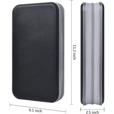 Boîtier De Stockage USB,Étui USB En Cuir Artificiel - Poche Portable